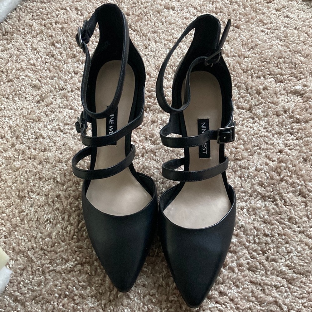 Black high heels